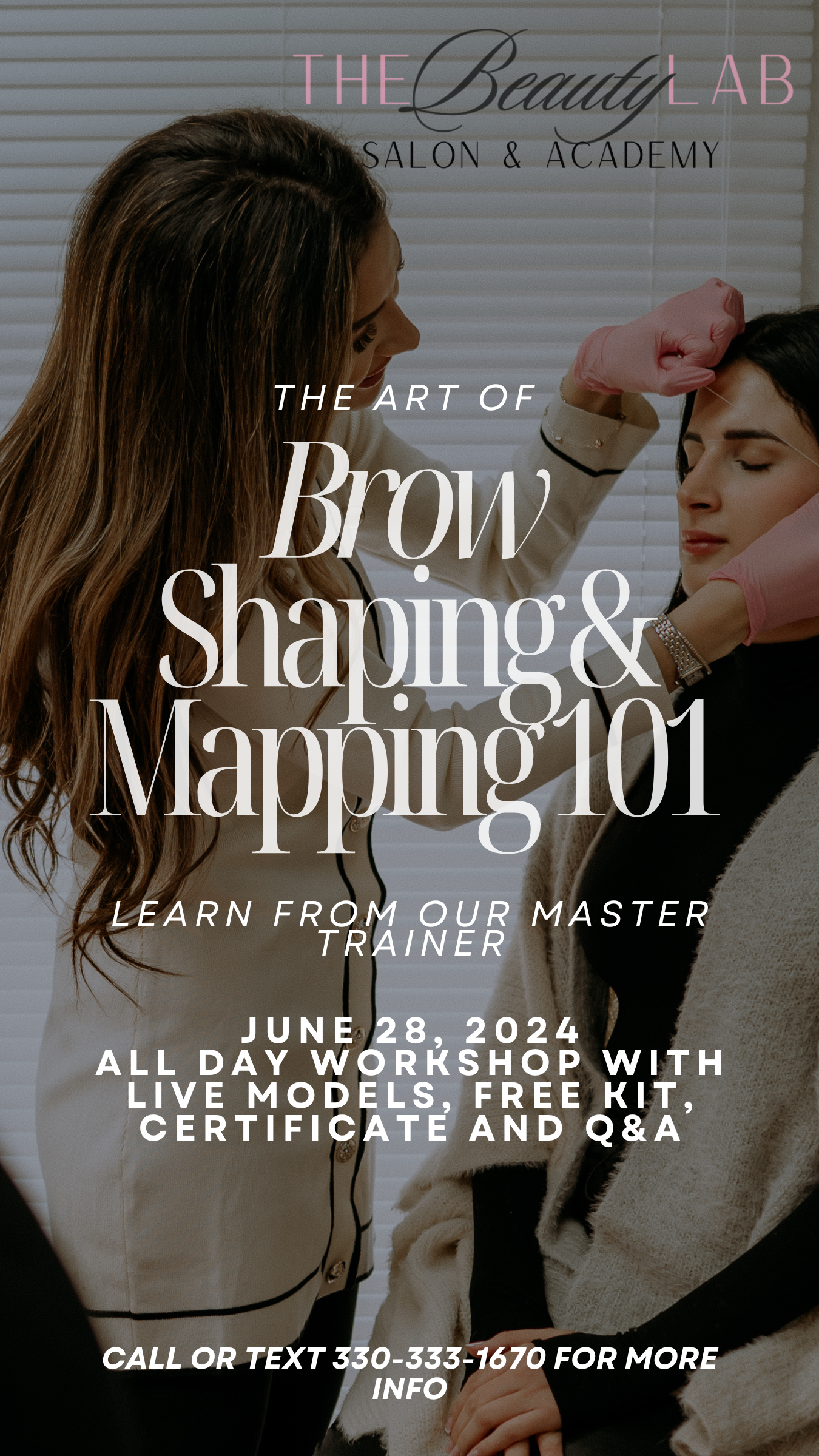 In Person Brow Mapping Workshop